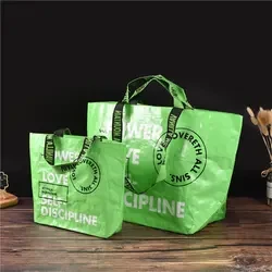 Recycle PP Fabric Non Woven Shopping Carry Tote Bags