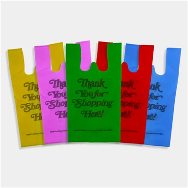 لوگو پرنٹنگ ٹی شرٹ ری سائیکل شدہ نان ووون بیگ