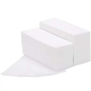 غیر بنے ہوئے چہرے اور باڈی موم 100 سٹرپس